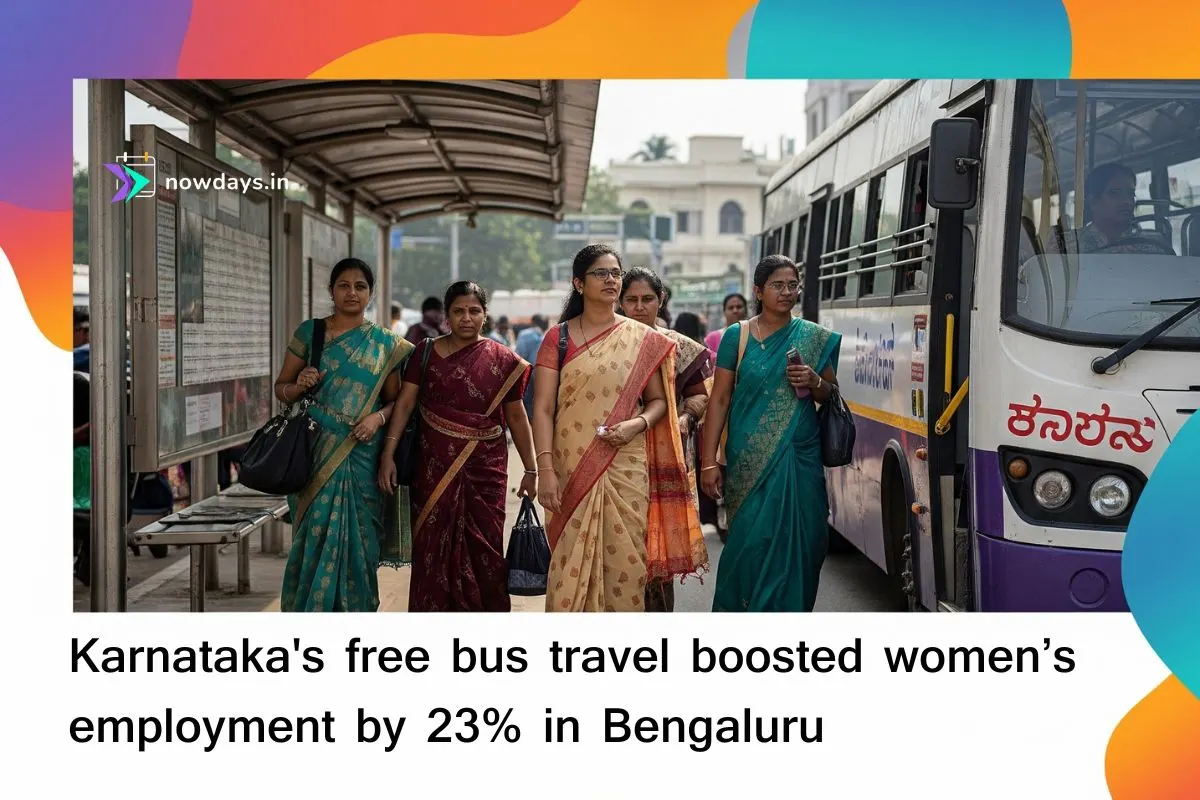 Free Bus Travel in Karnataka Leads to 23% Rise in Women’s Employment in Bengaluru