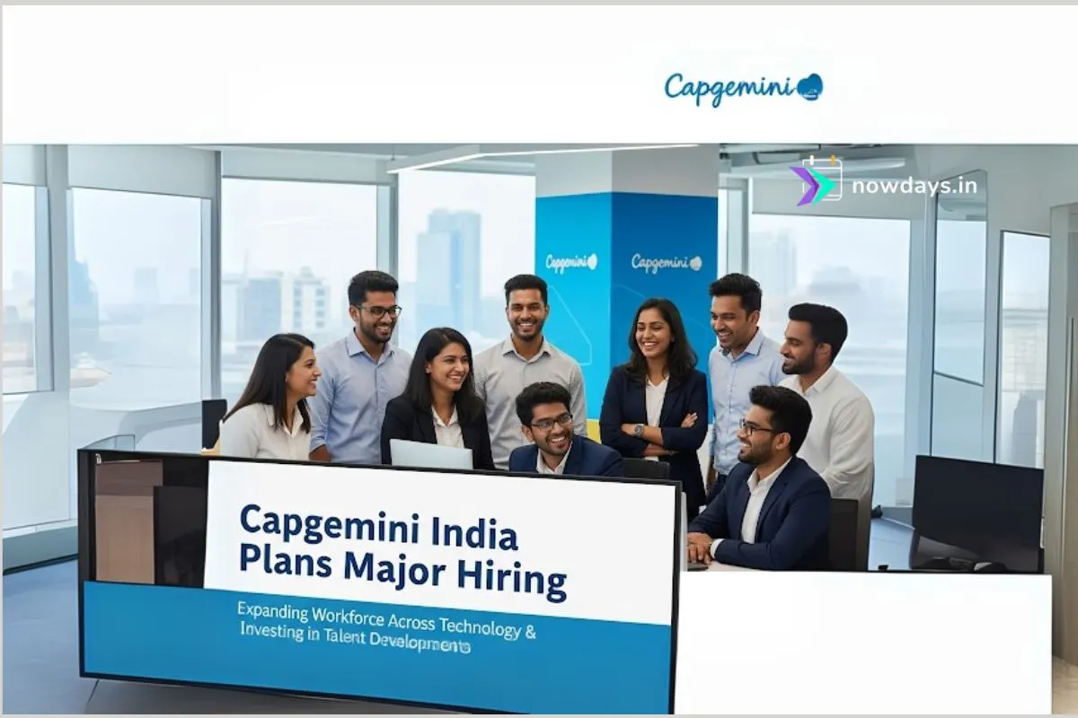 Capgemini India Plans Major Hiring Spree: 40K+ New Roles This Year