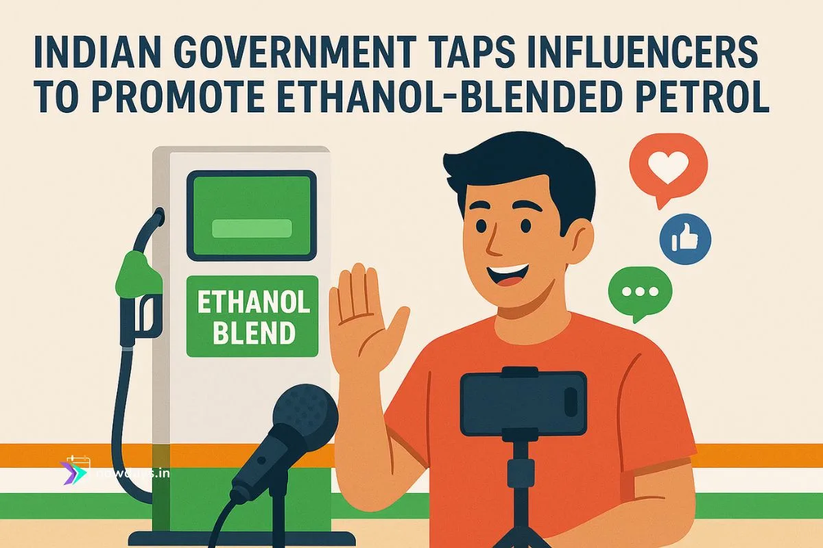 Indian Government hired Social influencers to spread propaganda on Ethanol blended petrol(E20)