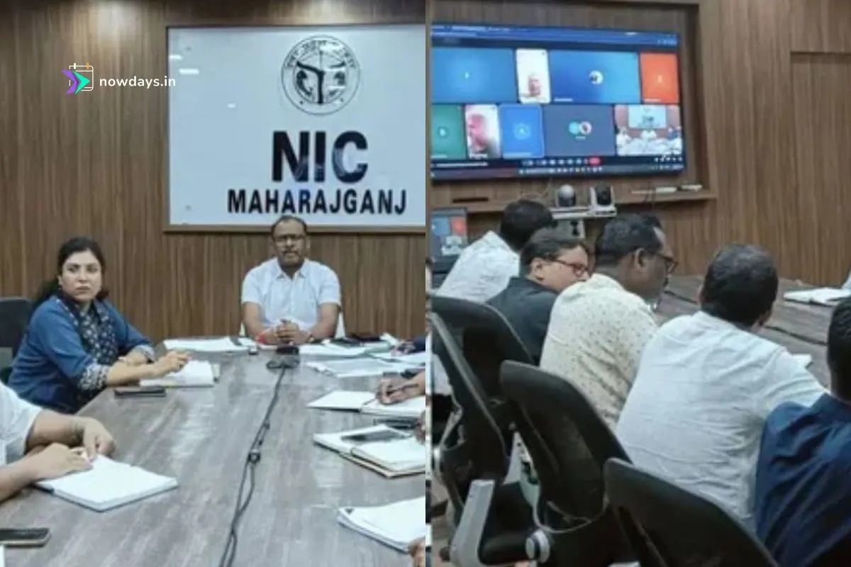 Maharajganj: Porn Clip Plays During DM’s Education Meeting